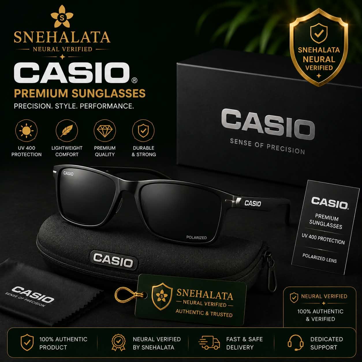 CASIO প্রিমিয়াম সানগ্লাস (Polarized)